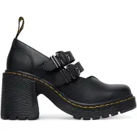 Dr. Martens Escarpins à plateforme 'Eviee' jaune d'or / noir