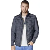 Casamoda Regular Fit Veste bleu, Unicolore