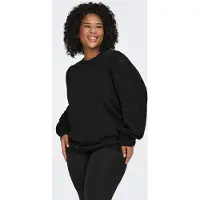 ONLY Carmakoma Sweat-shirt 'CARFemme' noir