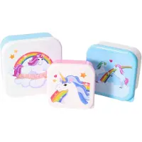 Puckator Boîtes à pain licorne en set de 3