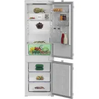 Beko Réfrigérateur combiné intégrable à glissières 270l - - B3BCNA294HS - série b300