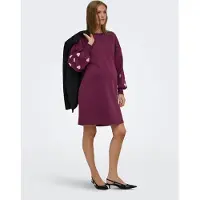 ONLY Maternity Robe 'OLMMacy' rose / lie de vin