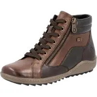 Remonte Bottes à lacets marron / brun foncé