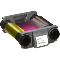 Evolis Badgy Ymcko Ribbon 100 Prints Tape Noir