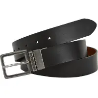 Pepe Jeans pour homme. PM021060 Ceinture réversible noire (100 cm), Casuel, Cuir