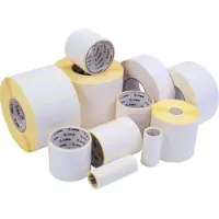 Zebra 3007200-T (Z-Select 2000T) - (31 mm x 22 mm) 12 rouleaux - Noir sur blanc - Étiquette