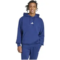 Adidas Sweat-shirt 'Feelcozy' bleu foncé / blanc
