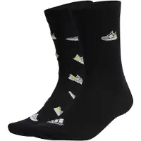 Adidas Paires de chaussettes Run X Ultraboost Shoe Love Graphic (x2)