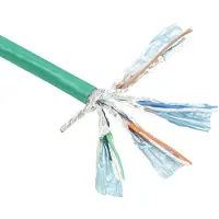 ACT Cat6 - 305m 305m Cat6 S/FTP (S-STP) Grün Netzwerkkabel (FP657B)