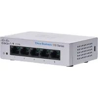 Cisco CBS110, Non administré, L2, Gigabit Ethernet (10/100/1000), Full duplex, Rackmountable, 1U