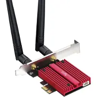 Cudy We9300 Pci-e Expansion Card Rouge,Noir