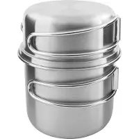 Tatonka Handle Mug 500 Set 4172-000 Stainless, mug avec couvercle