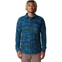 Mountain Hardwear Microchill Half Zip Long Sleeve T-shirt Bleu M Homme