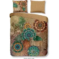 Hip Enveloppe de couette "mandalas et léopard" - Multi - (200x200/220 cm) - Satin de coton