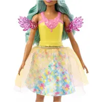 Barbie A Touch of Magic Teresa Poup e de mode et accessoires avec tenue fantaisie, laisse pour animal de compagnie et accessoires de style