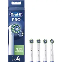 Oral-B Brosse à dents électrique Cross Action PRO, 4 pièces