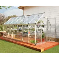 Palram - Canopia Serre de jardin 7.9m² argent - - 701786 - harmony