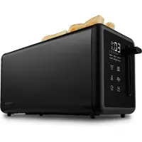 Medion Life MD12103 Toaster schwarz, Grille-pain, Noir