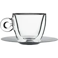 Luigi Bormioli Tasses à Cappucino Luigi Bormioli Thermic Glass Drink 165 ml (2-Pièces)