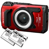 OM SYSTEM Tough TG-7 Adventure kit - red