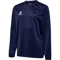 Hummel Sweat de sport marine / blanc