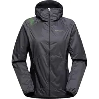 La Sportiva Veste Across Lite pour femme, randonnée en montagne, G19E37 Onyx/Vert Aspen, taille S -