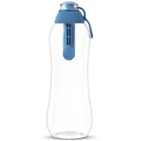 Dafi Bouteille d'Eau Sport avec Filtre Bleu | 24 oz | Bouteille Réutilisable Personnelle, Purificateur d'Eau