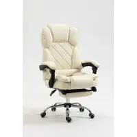 ActiveJet Yk7416 Chair Beige,Blanc
