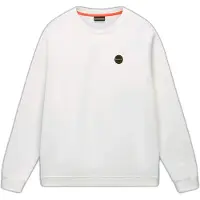 Napapijri Badge Crew Sweatshirt Blanc M Homme