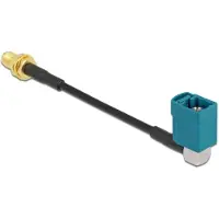 DeLOCK Câble d'antenne FAKRA Z 90 vers SMA bulkhead - 50 Ohm -