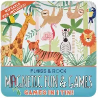 ROCK Recueil de jeux et d'activités « Floss & Magnetic » – Thème « Jungle » – Multicolore