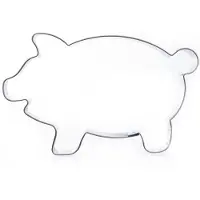 Orion Emporte-pièce cochon en acier 7 cm