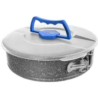 SuperMerchantEU Moule à charnière en granit avec couvercle GRANDE 26 cm
