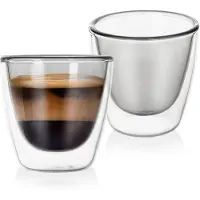 Orion Verres Thermiques à Double Parois - 90 ml, Lot de 2