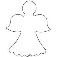 Orion Emporte-pièce ange en acier 9,5 cm