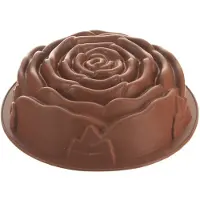 Orion Moule à gâteau en silicone, rose brun, SILLINIE, 25 cm