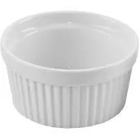 Orion Bol à pâtisserie en porcelaine blanche de 9 cm, 150 ml