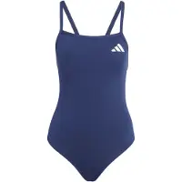 Adidas Thin Straps V-back Swimsuit Bleu 40 Femme