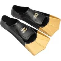 Mad Wave Training Swimming Fins Noir,Doré EU 35-36