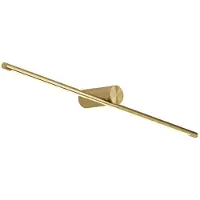 Toolight Applique Murale Led APP1348 Brush Gold