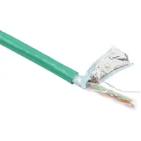ACT CAT5E F/UTP LSZH stranded patch green 500 m