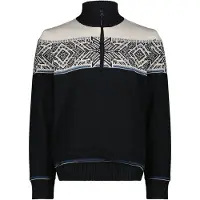 CMP Pull en maille à col zippé