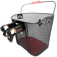 Hapo-G With Bracket Quick Release Front Basket Noir