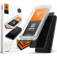 Spigen Glas.tR EZ-FIT Pro HD (1 pcs, Samsung Galaxy S26, Samsung Galaxy S26+), Téléphone portable : film de protection, Transparent, Noir