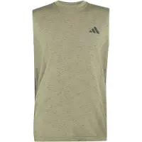 Adidas Workout Essentials Seamless Sleeveless T-shirt Vert L / Regular Homme