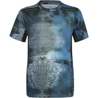 Adidas Hit Short Sleeve T-shirt Bleu 9-10 Years Garçon