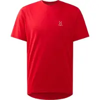 Haglöfs Ridge Short Sleeve T-shirt Rouge S Homme