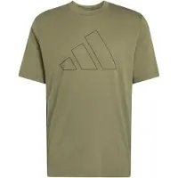 Adidas Workout Essentials Feelready Logo Short Sleeve T-shirt Vert M / Regular Homme