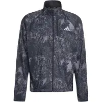 Adidas Veste de sport 'ADI365 Running Animal Print Iconic' gris / taupe / anthracite