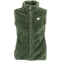 Mountain Peak Veste sans manche fausse fourrure femme Avril